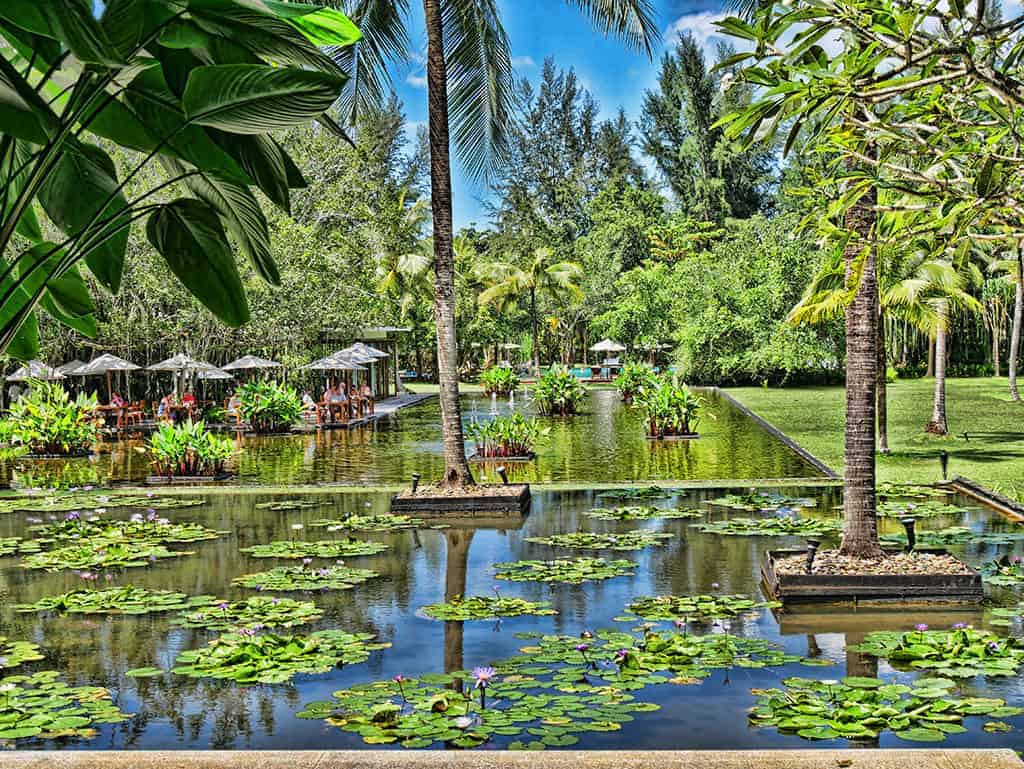 The Sarojin Khao Lak: Lush Lotus Ponds and White Sand Beaches